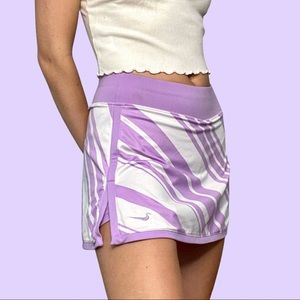 Purple Nike tennis skirt